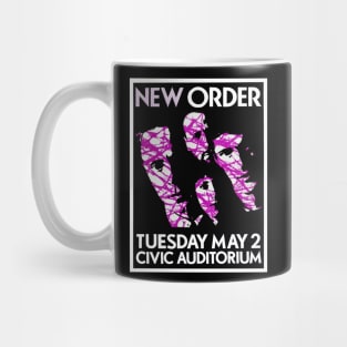 1989 Post Punk Concert Poster (Portland, OR) Mug